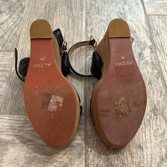 Aldo Patel Platform Espadrille Sandal Heels - Picture 3 of 5